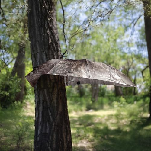 AC ALLEN Vanish deployed around a tree trunk for instant concealment and shelter.