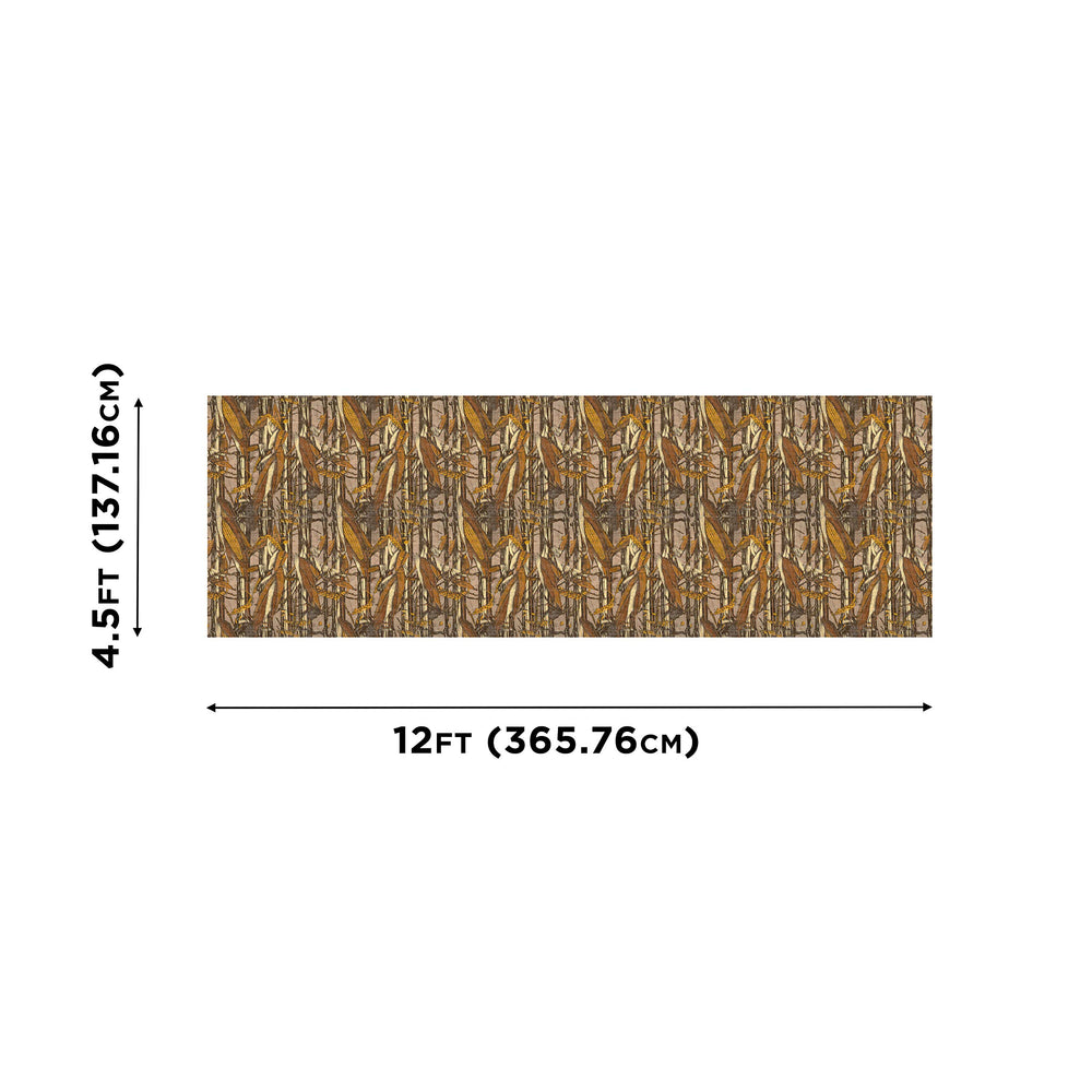 AC ALLEN Vanish camo burlap close up fabric texture shows breathable weave.