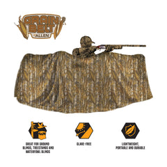 AC ALLEN Vanish camo burlap weather resistance feature for versatile blinds.