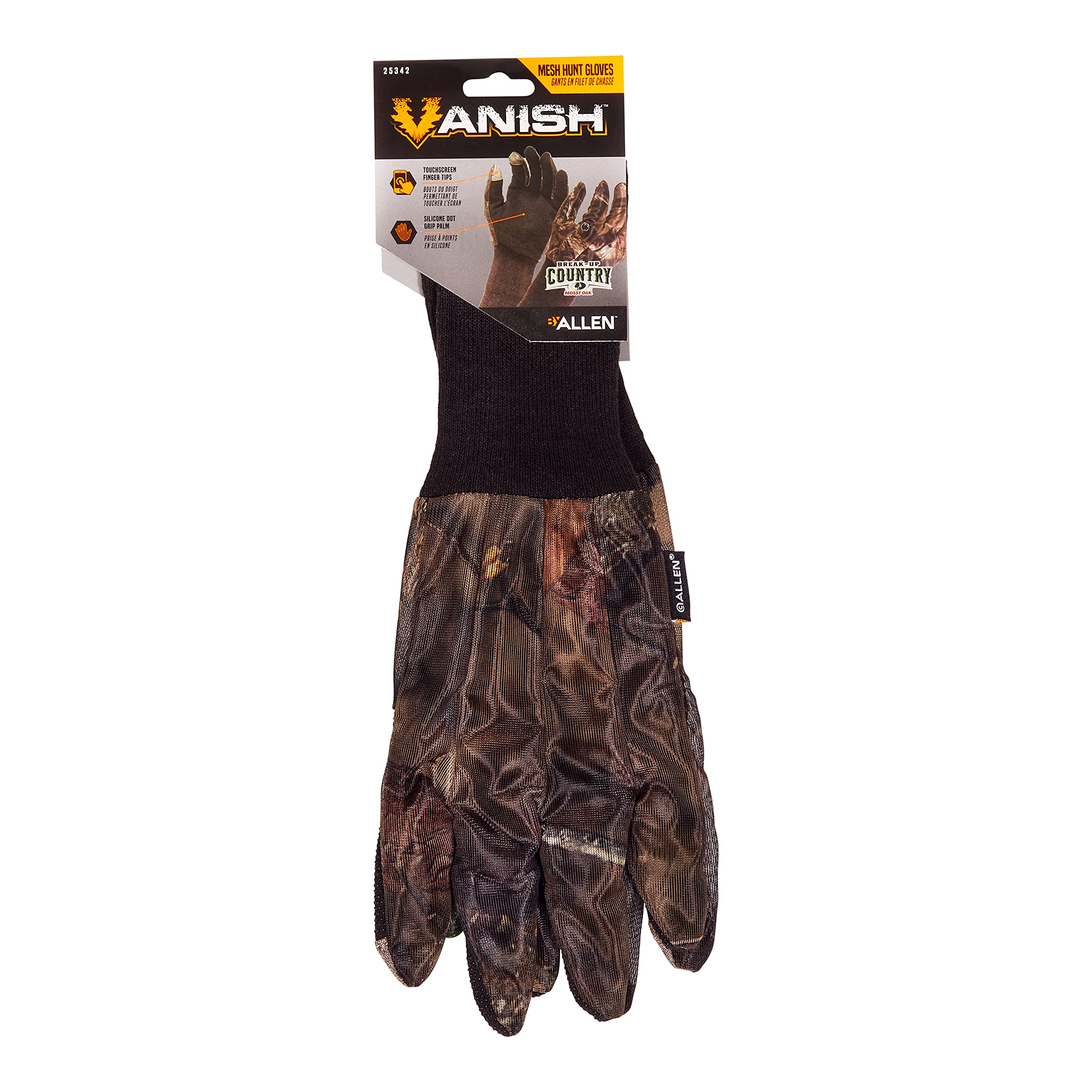 AC ALLEN Vanish camo gloves soft mesh feel and comfort