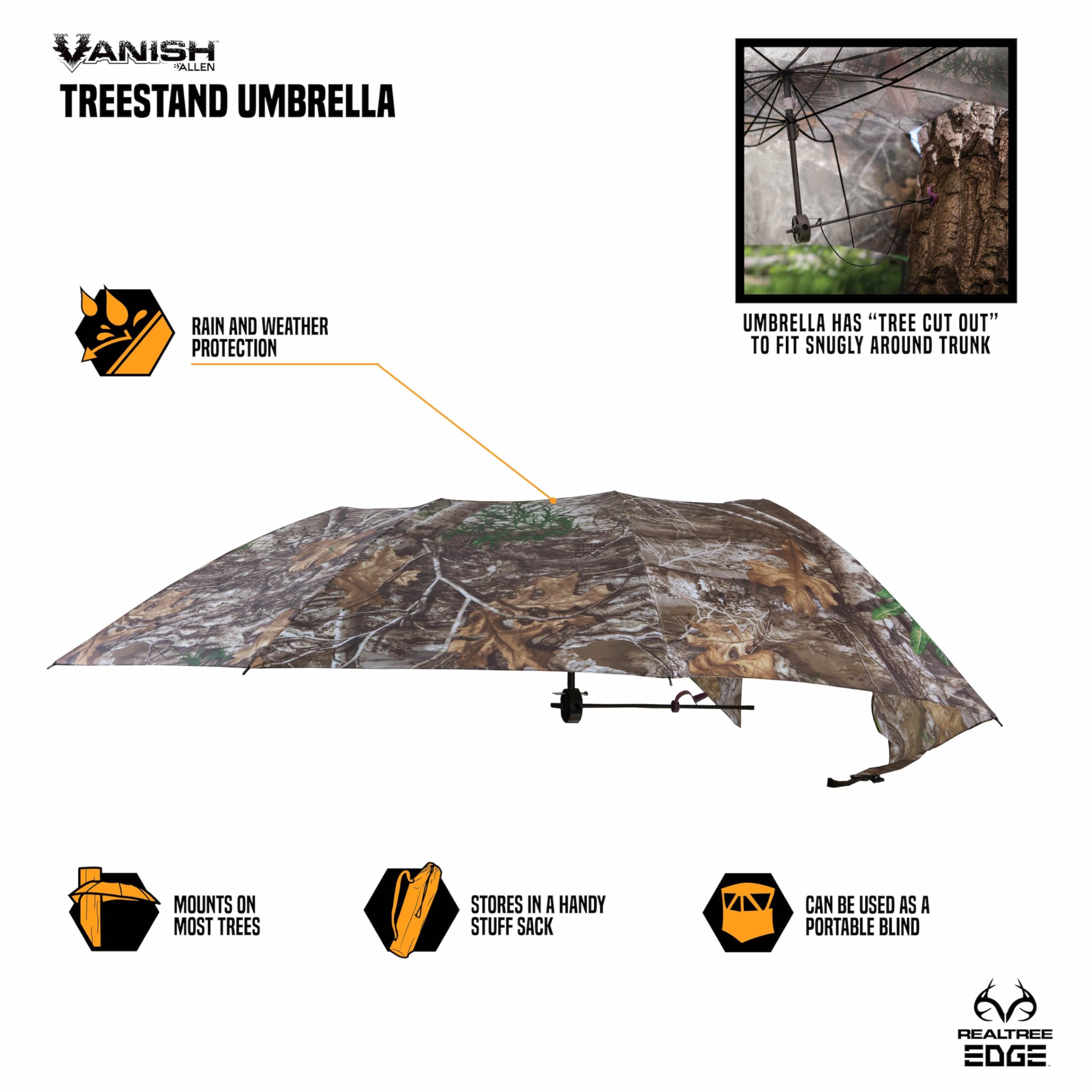 Fast setup of AC ALLEN Vanish keeps you sheltered during sudden weather changes.