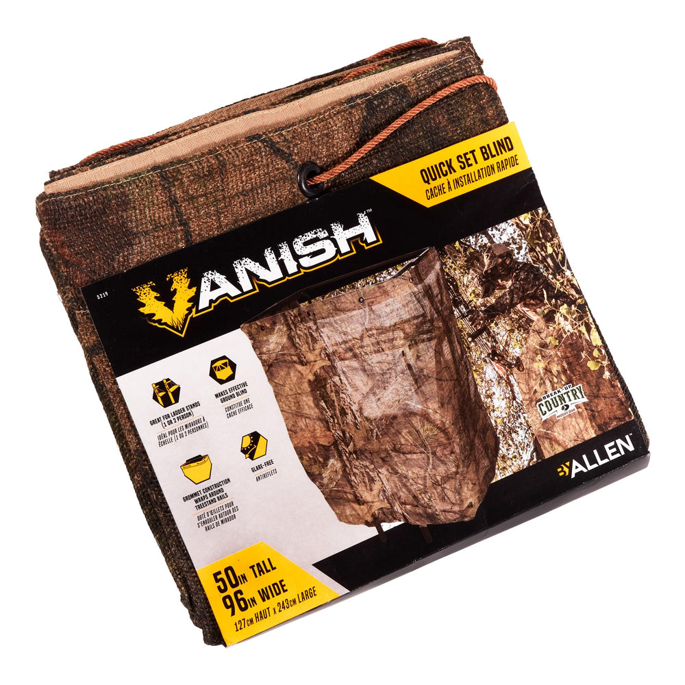 AC ALLEN Vanish Quick Set Blind Rig 50 x 96 inches setup ready