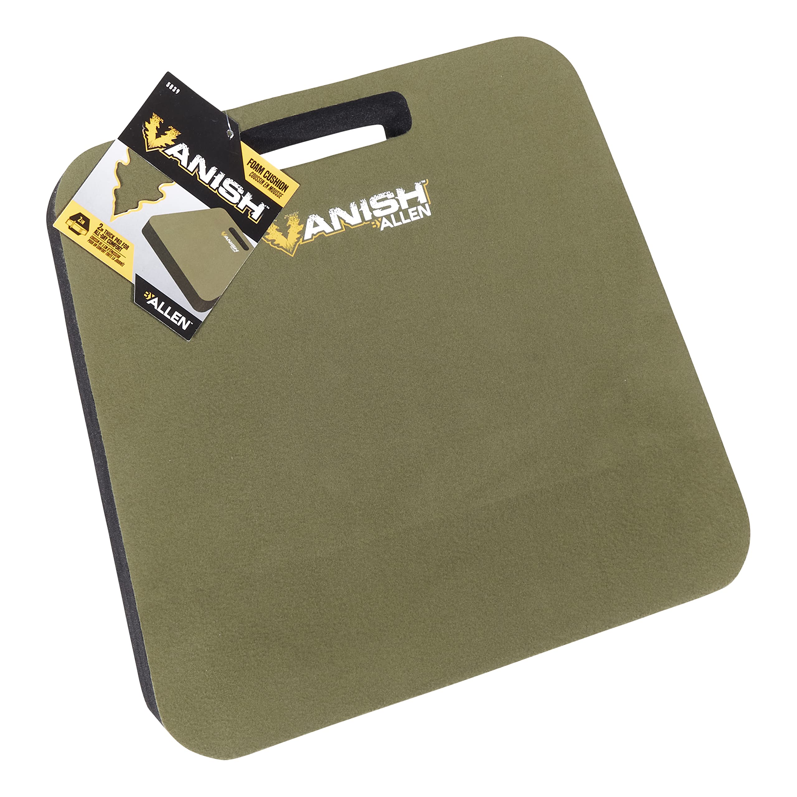 AC ALLEN Vanish cushion measures 13 by 14 inches for versatile seating