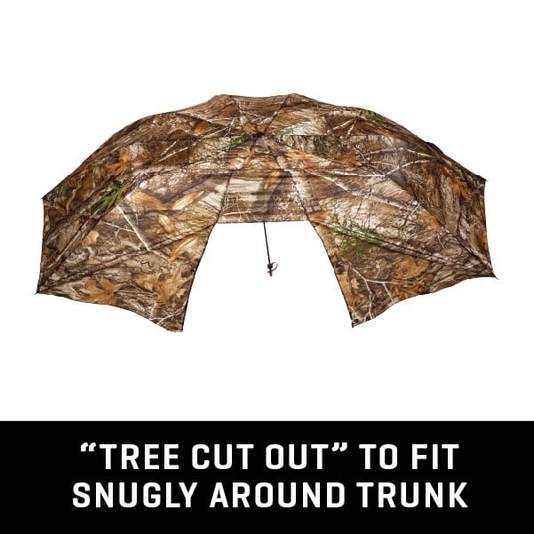 Versatile AC ALLEN Vanish shelter adapts from tree stand to ground blind for flexible hunting.