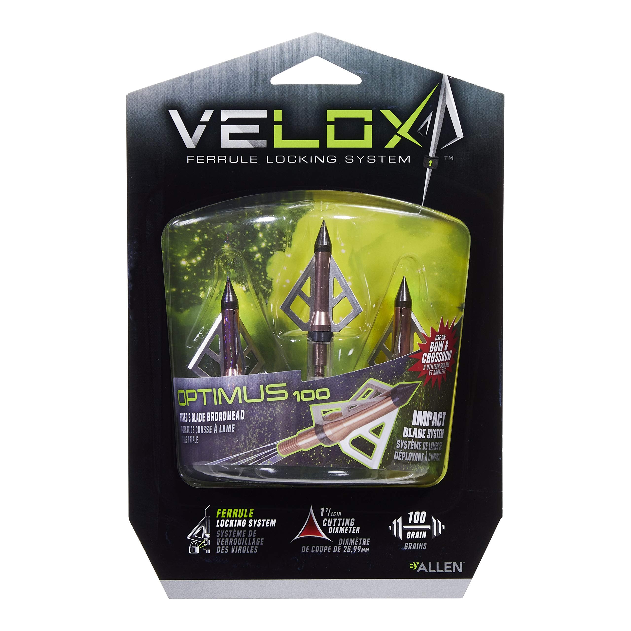 AC ALLEN Velox Optimus razor sharp edge maintaining edge integrity.
