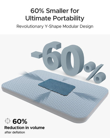 Soft skin-friendly top surface on the Acacia sleeping pad.
