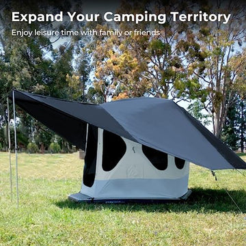 ACACIA Space Tent Expand enables larger camping area