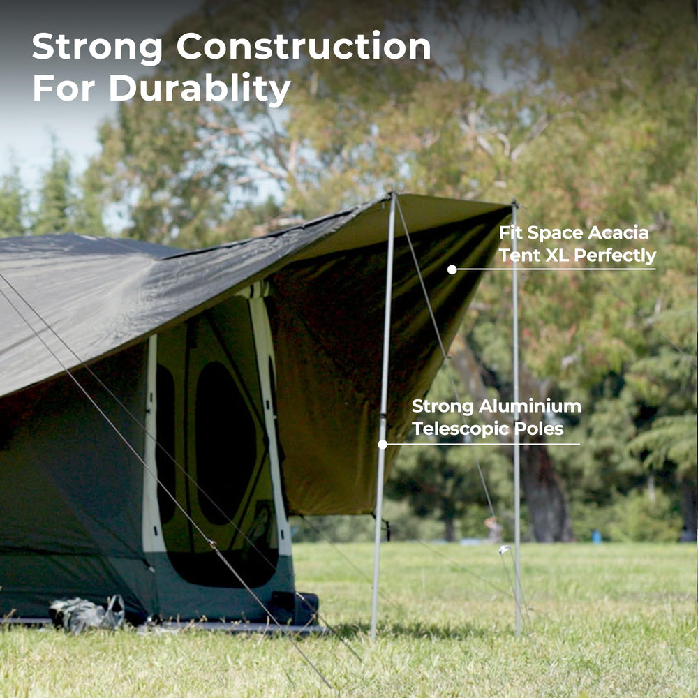 ACACIA Wind-resistance design handles up to 45 mph