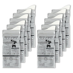 ACAGALA 12-pack disposable urine bags for camping with leak-proof seal.