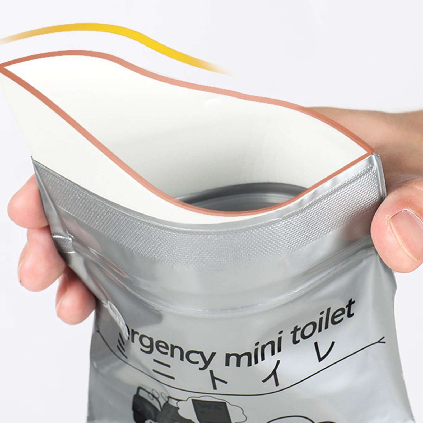 ACAGALA outdoor-use urine bag perfect for camping, hiking and road trips.