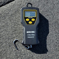 ACCU-CULL Waterproof Scale provides precise 1/100 lb readings for field weighing.