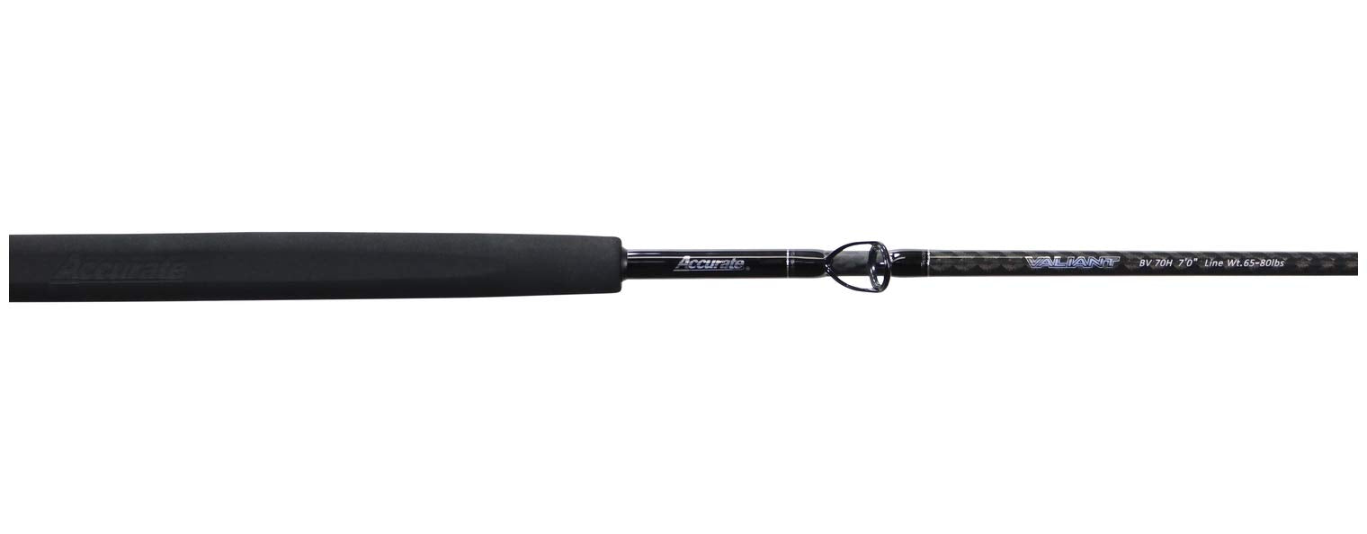 Accurate Valiant 7ft Heavy rod exterior, rugged and seaworthy.