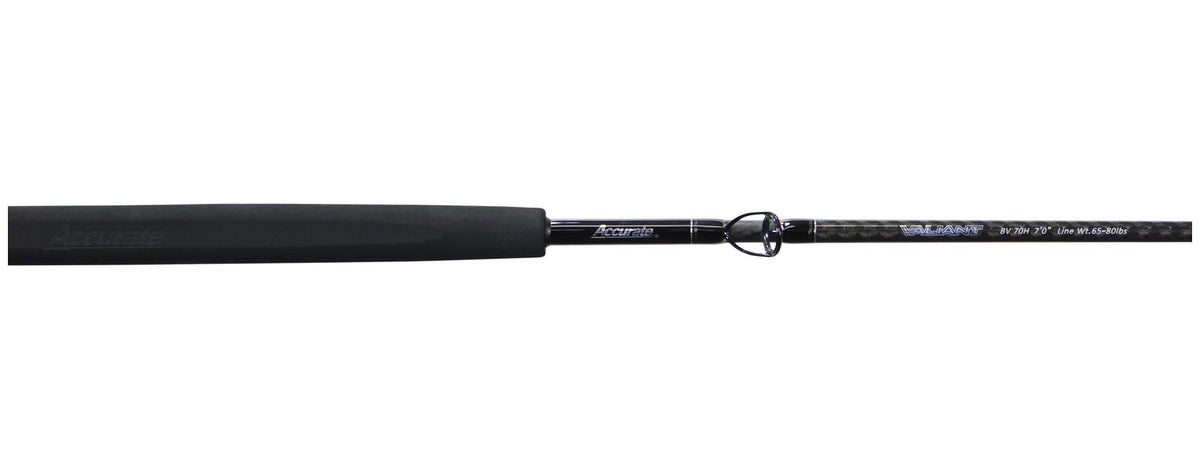 Accurate Valiant 7ft Heavy rod exterior, rugged and seaworthy.