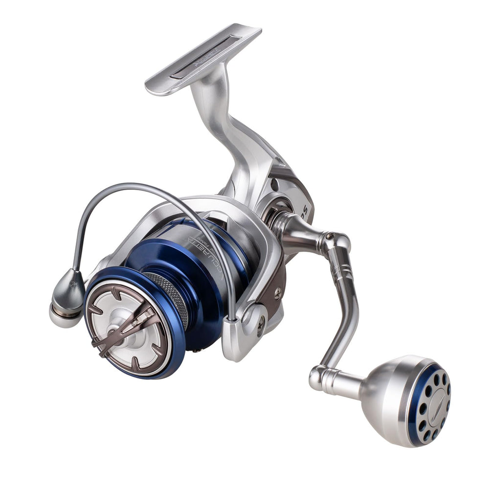 Accuretta CNC aluminum handle offers durable control during long days on the water.