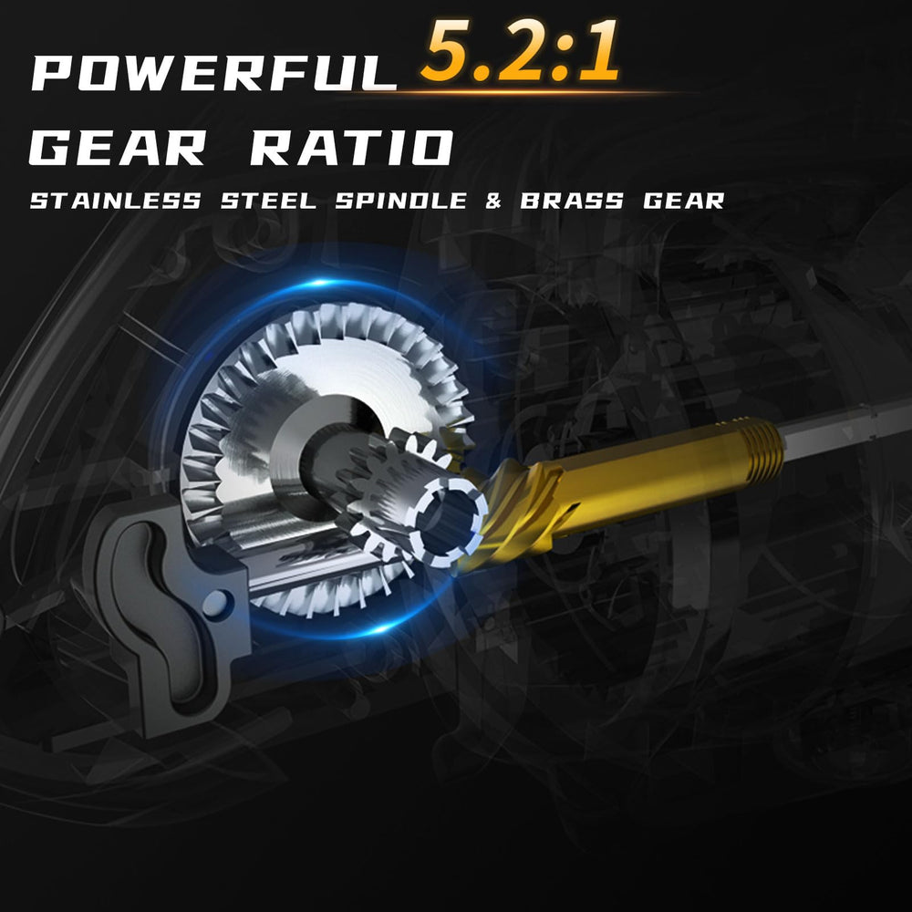 Accuretta carbon-drag system allows strong, controlled pressure for spirited fights