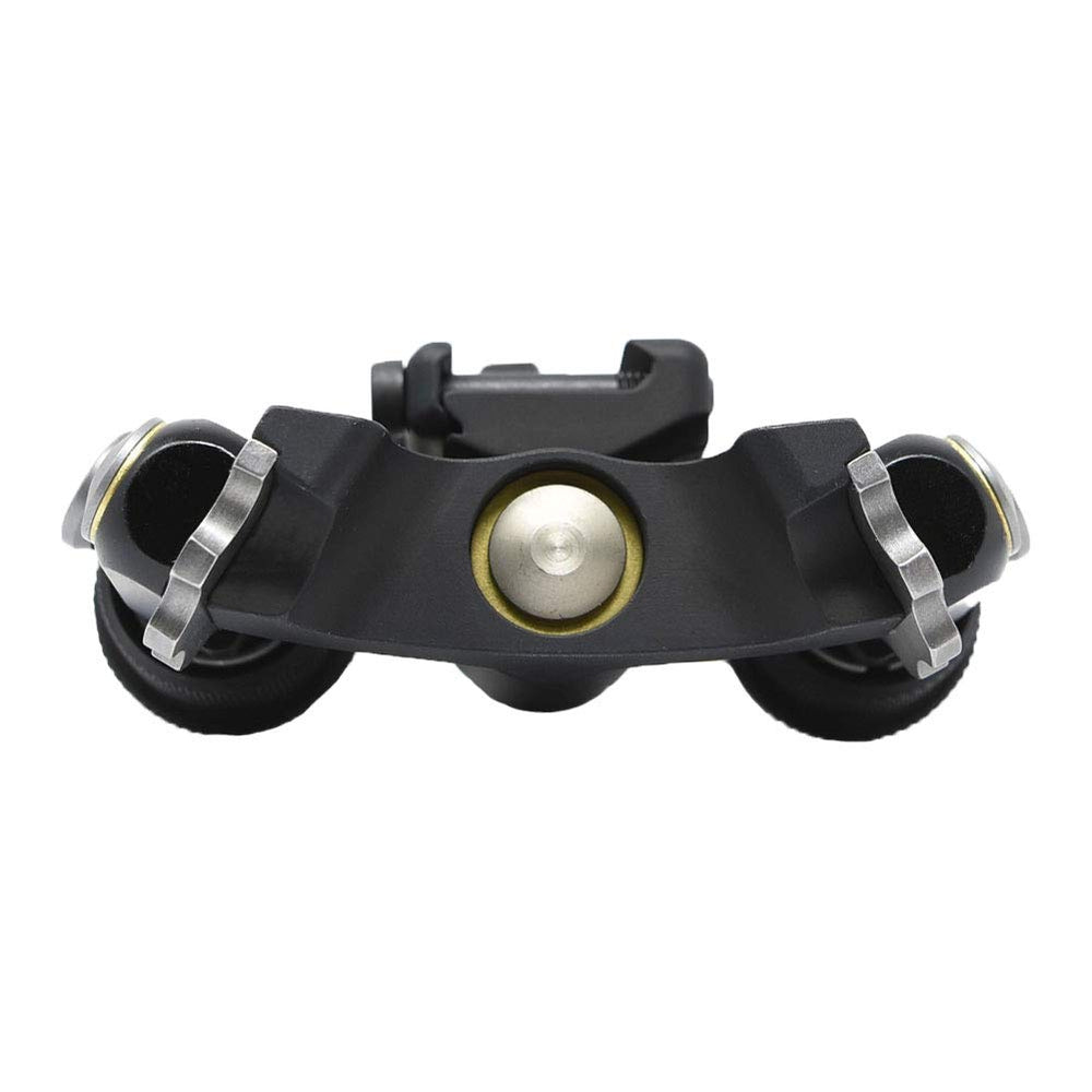 Accu-Shot BT65-NC pod-loc lever close-up for cant locking feature.