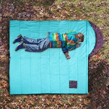 AceCamp compression sack reduces bulk for compact packing.