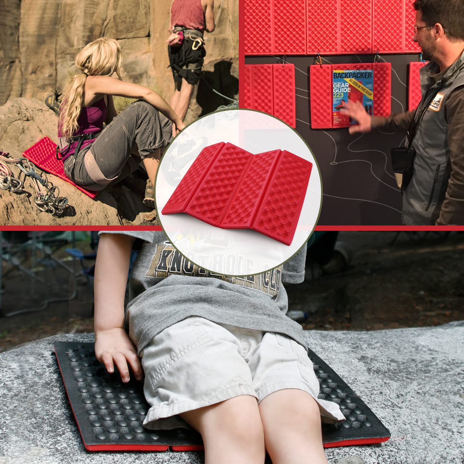 Durable, quick-drying material resists wear for long-lasting outdoor use.