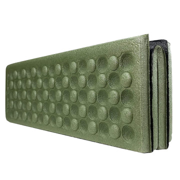AceCamp pad features two-sided red and black surfaces for versatile use.
