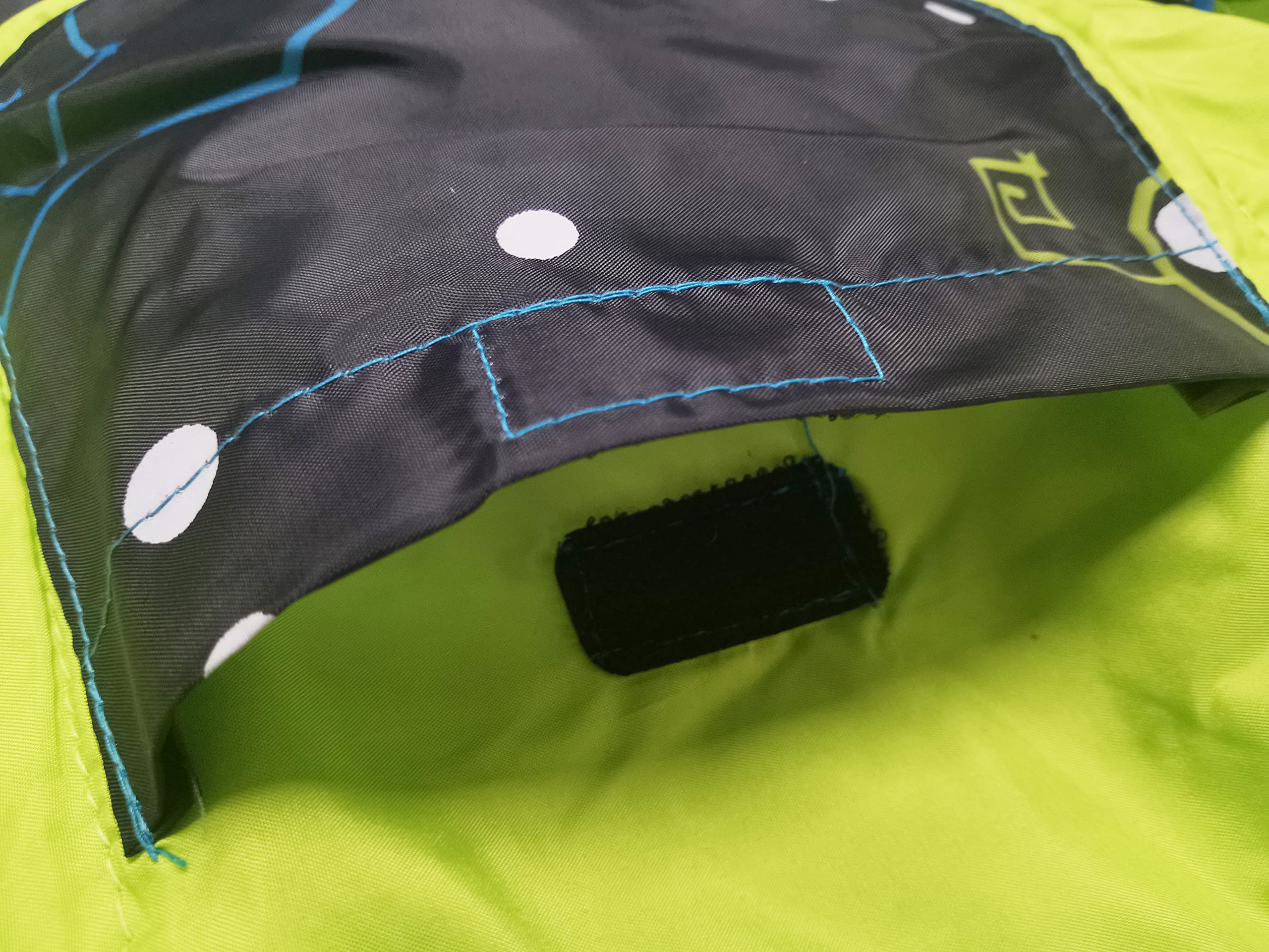 AceCamp storage pocket makes backpack packing quick.