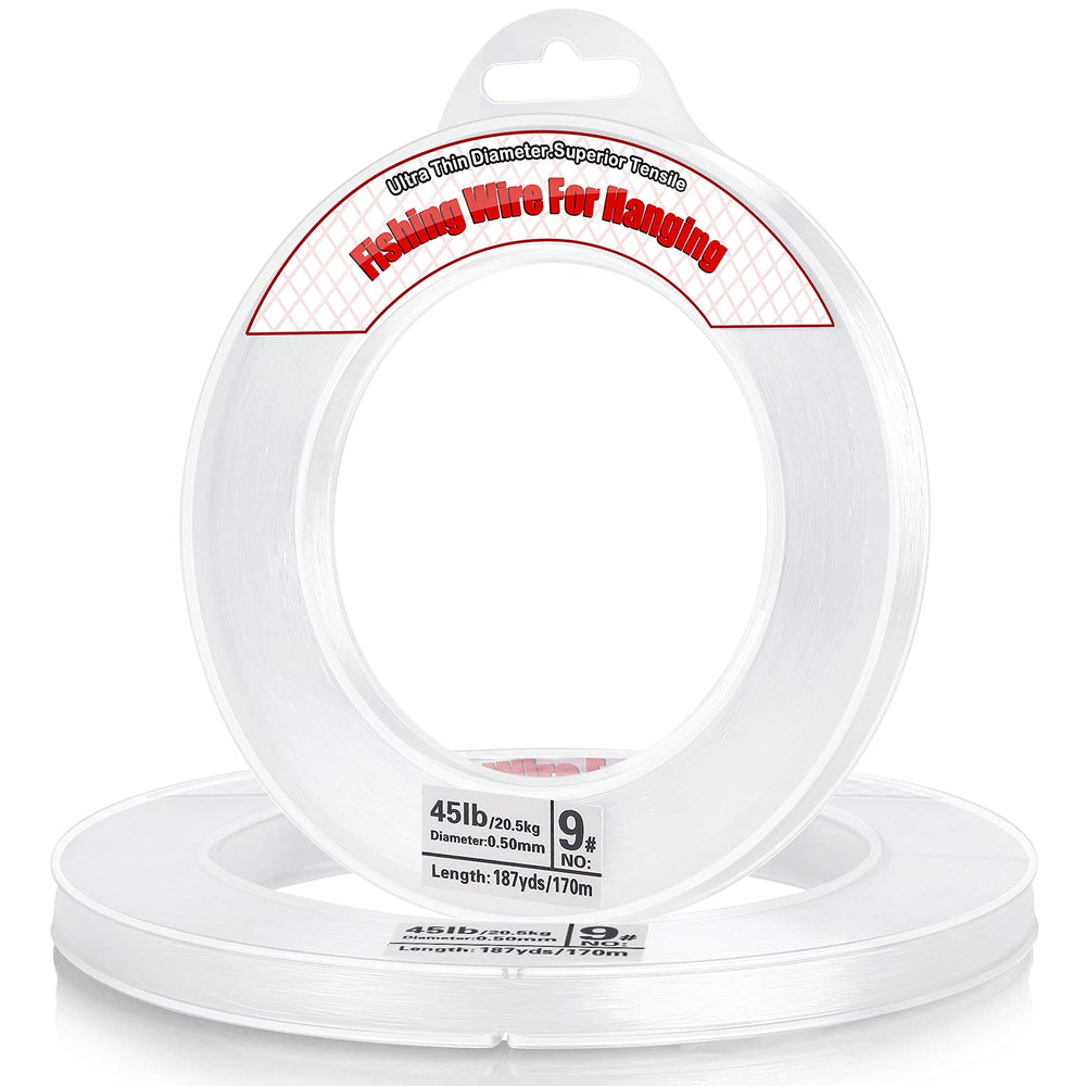 Acejoz clear fishing line spool 0.5mm, 558ft