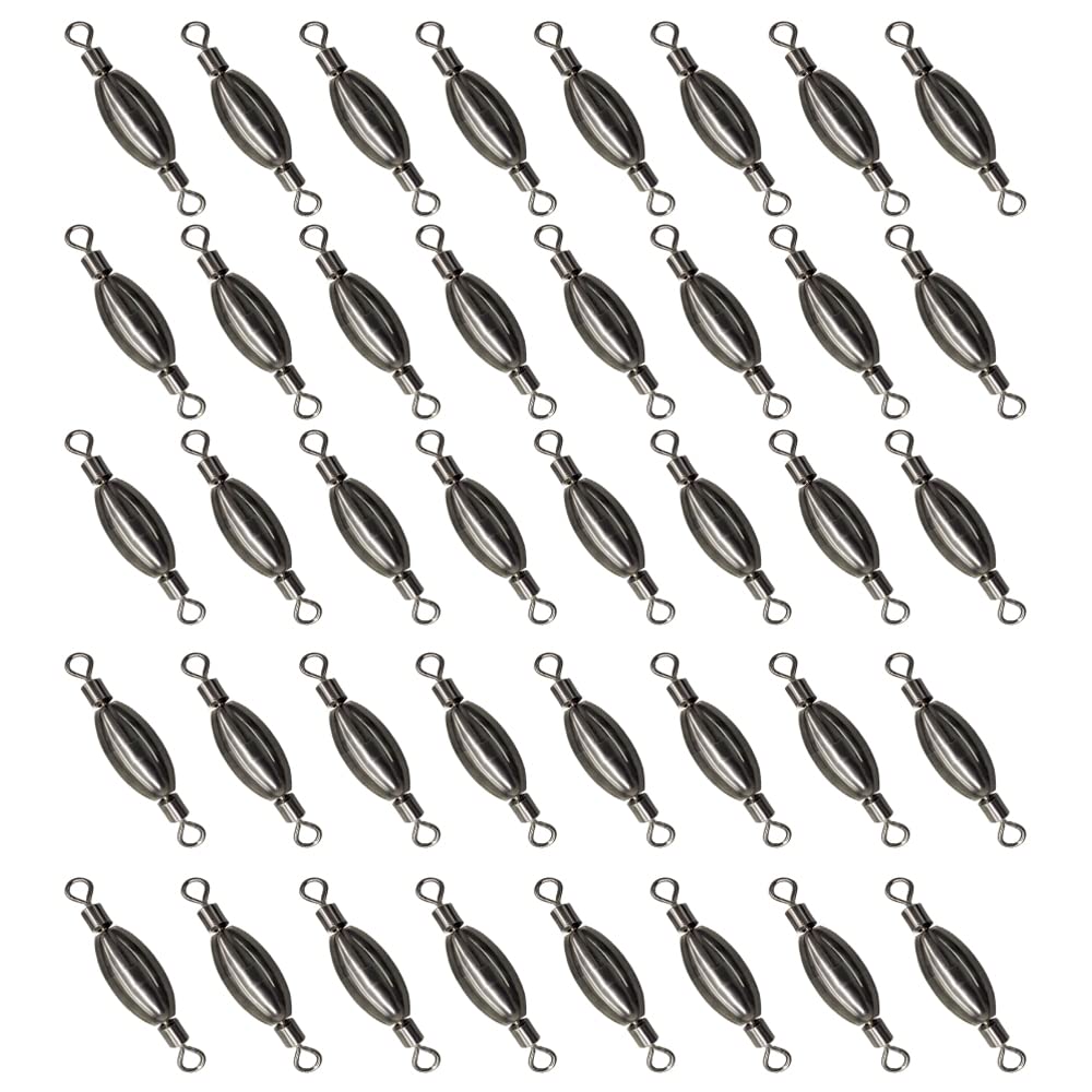 Acekit brass sinker with inner swivel for fast rig setup and steady line alignment.