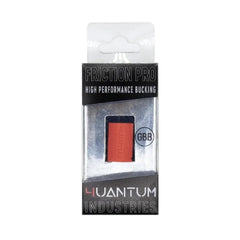 Acetech 4uantum friction pro bucking closeup enhances backspin for greater range.