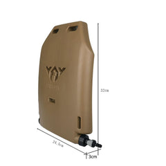 ACEXIER detachable hydration tube enabling flexible routing and easy cleaning.