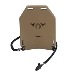 ACEXIER hydration panel front view with 1.75L capacity for rugged field use.