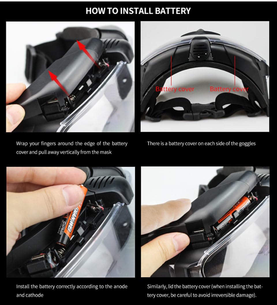 ACEXIER Tactical Goggles lightweight frame supports long sessions without fatigue.