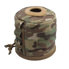 ACEXIER tactical molle round tissue case exterior for quick outdoor tissue access.