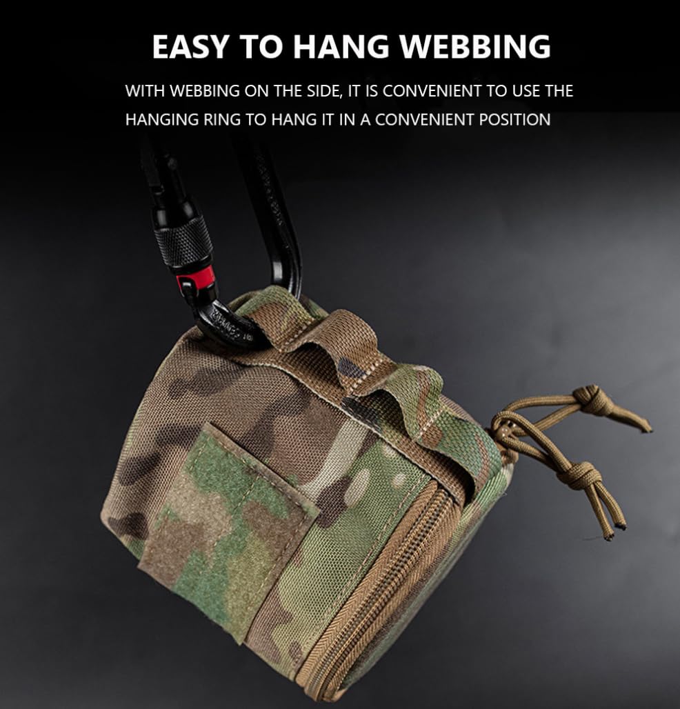 ACEXIER round tissue case ideal for hunting and picnic items organization.