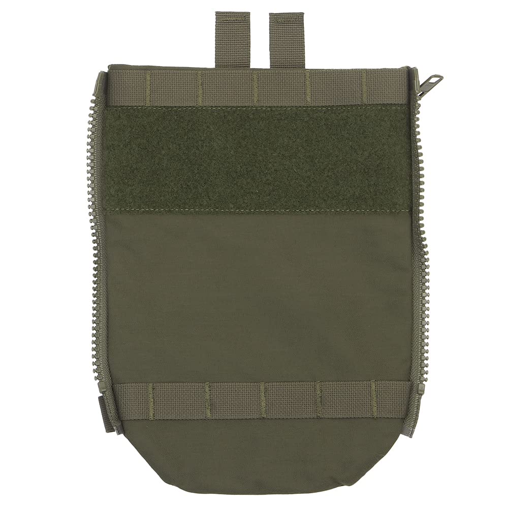 ACEXIER V5 PC back panel water bag mounted on MOLLE for on-the-go hydration.