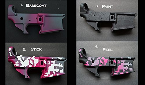 Acid Tactical Easy Peel camouflage-graphic stencil for curved surfaces