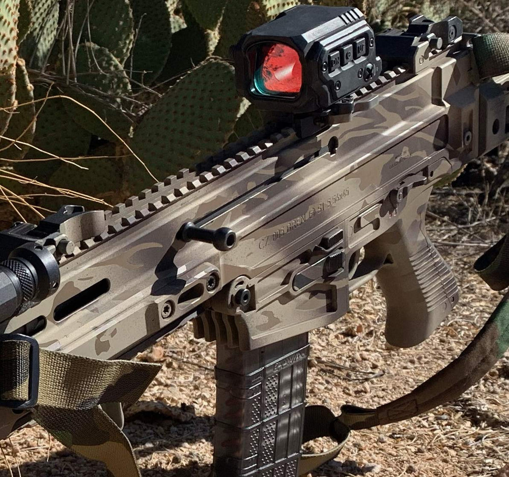 Acid Tactical Easy Peel digital-pattern stencil for metal and polymer surfaces