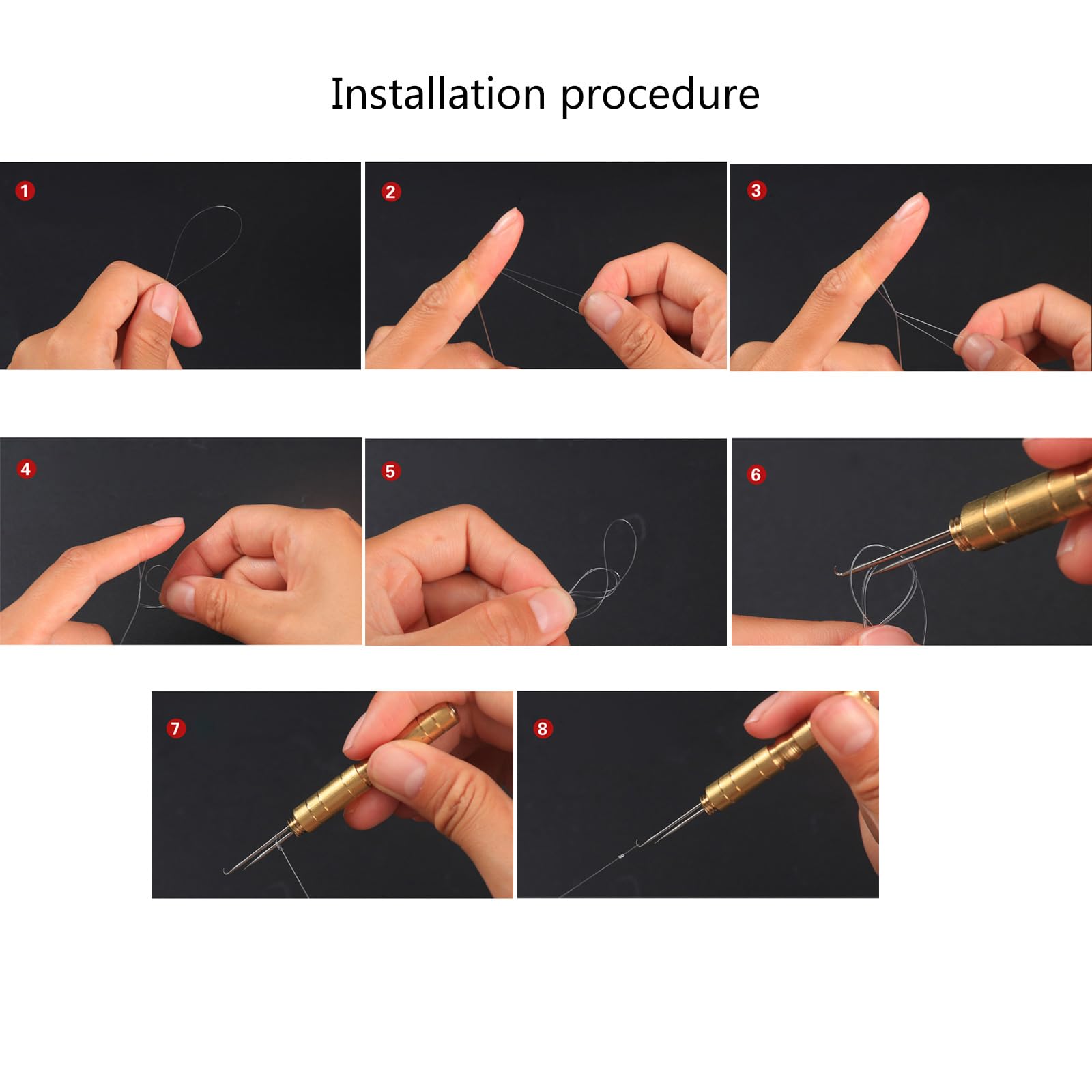 Acinkeety compact fishing line knotter is easy to carry on trips.