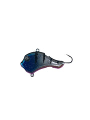 Acme Google Eye Hyper-R.I.P. jig in Smurf color glowing to attract strikes.
