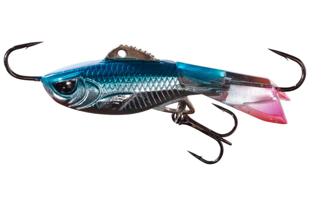 Acme HR5/BS blue-silver side view shows depth and profile for enticing strikes.