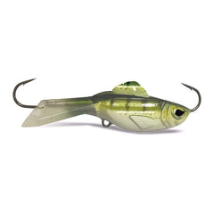 Acme HR6 Hyper-Rattlebait UV chartreuse shines in dirty water to help locate bites