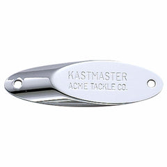 Acme Kastmaster Chrome lure with balanced action for freshwater and saltwater casting