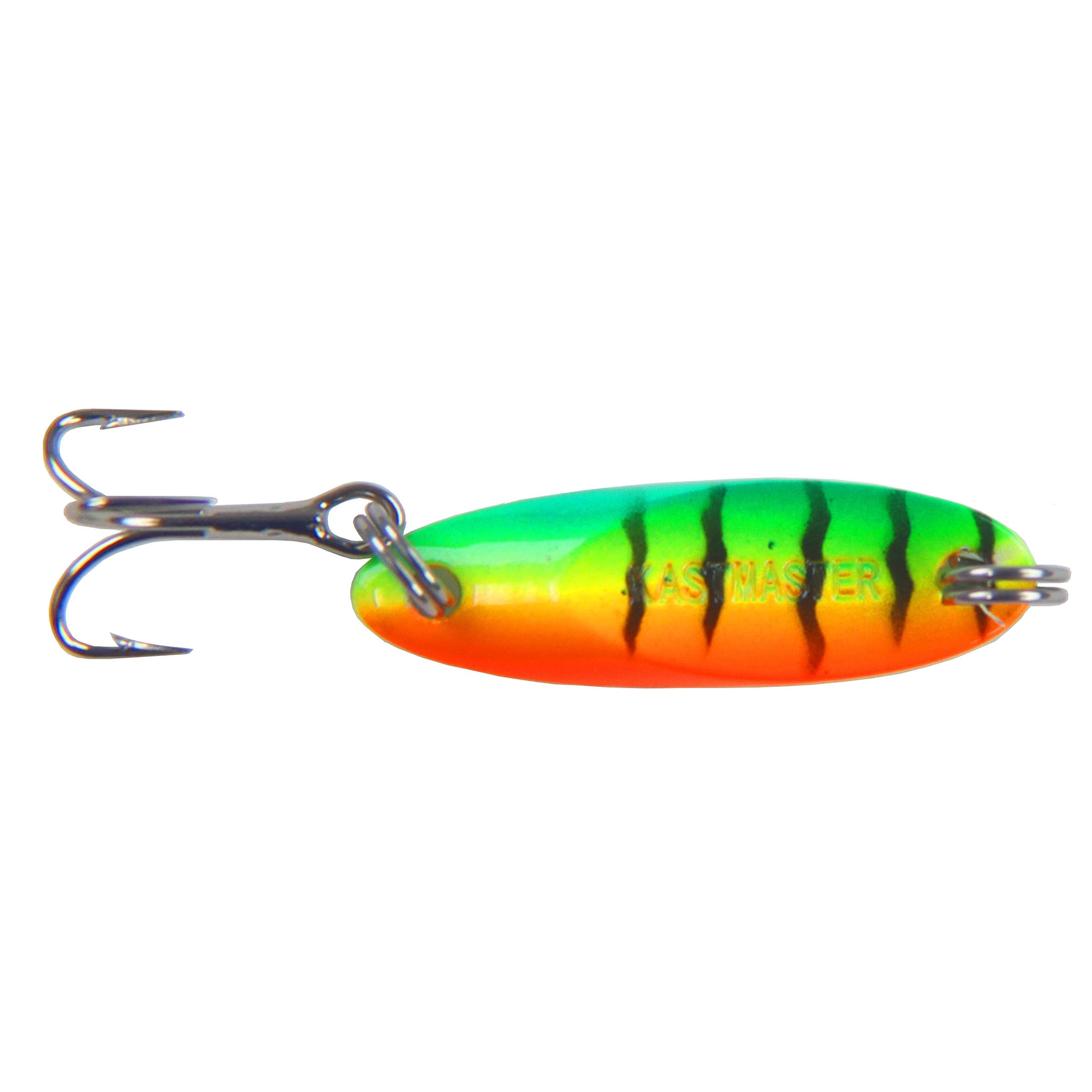 Acme Kastmaster DR Tungsten spoon in action, fast sinking for quick panfish bites.