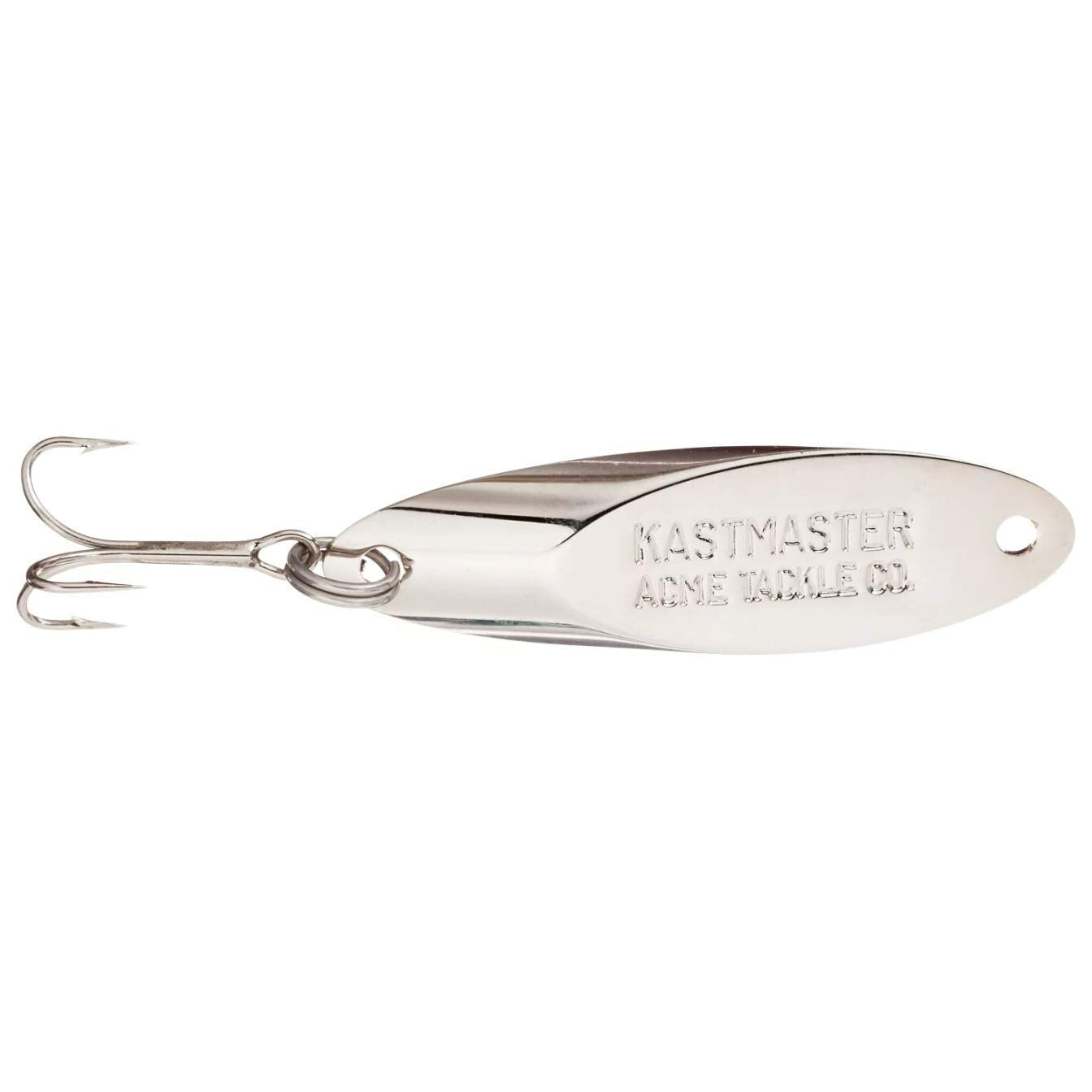 Acme Kastmaster spoon with holographic flash tape detail to attract attention.