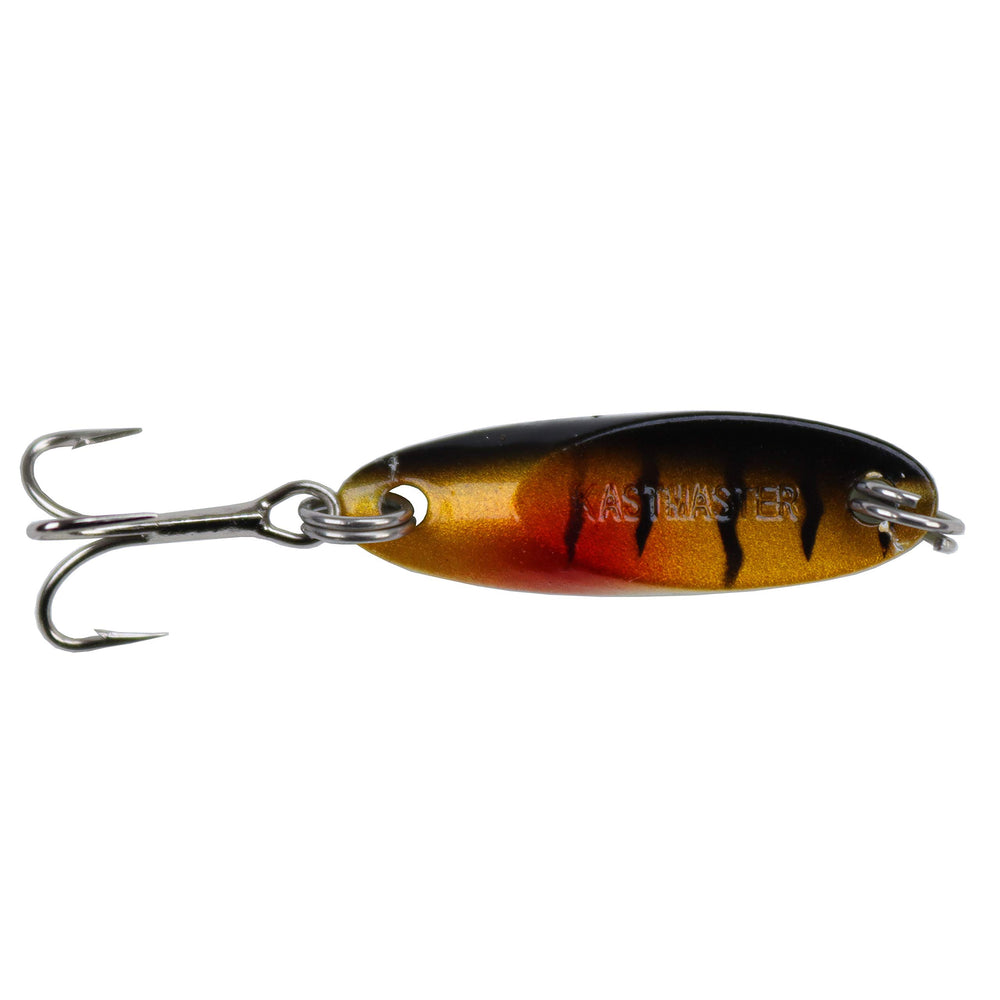 Acme Kastmaster Tungsten DR Glow School Bus spoon flashing bright to attract panfish