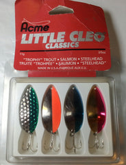 Acme Little Cleo Classic Lure Kit multicolor ready for versatile freshwater and saltwater use