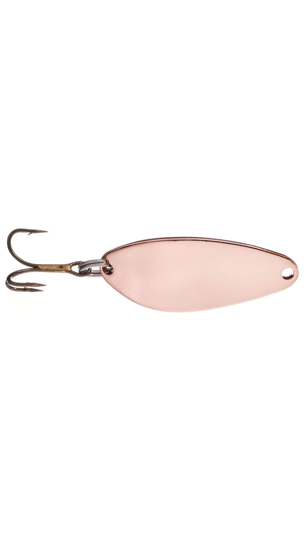 ACME Little Cleo copper finish lure with bright reflection to attract big game