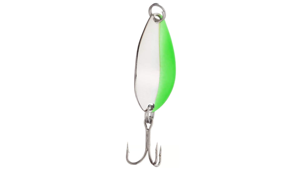 Acme Little Cleo lure in water showing wiggle motion that mimics baitfish.