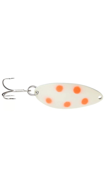 Acme Little Cleo spoon with hump-backed shape delivering enticing freshwater wiggling.