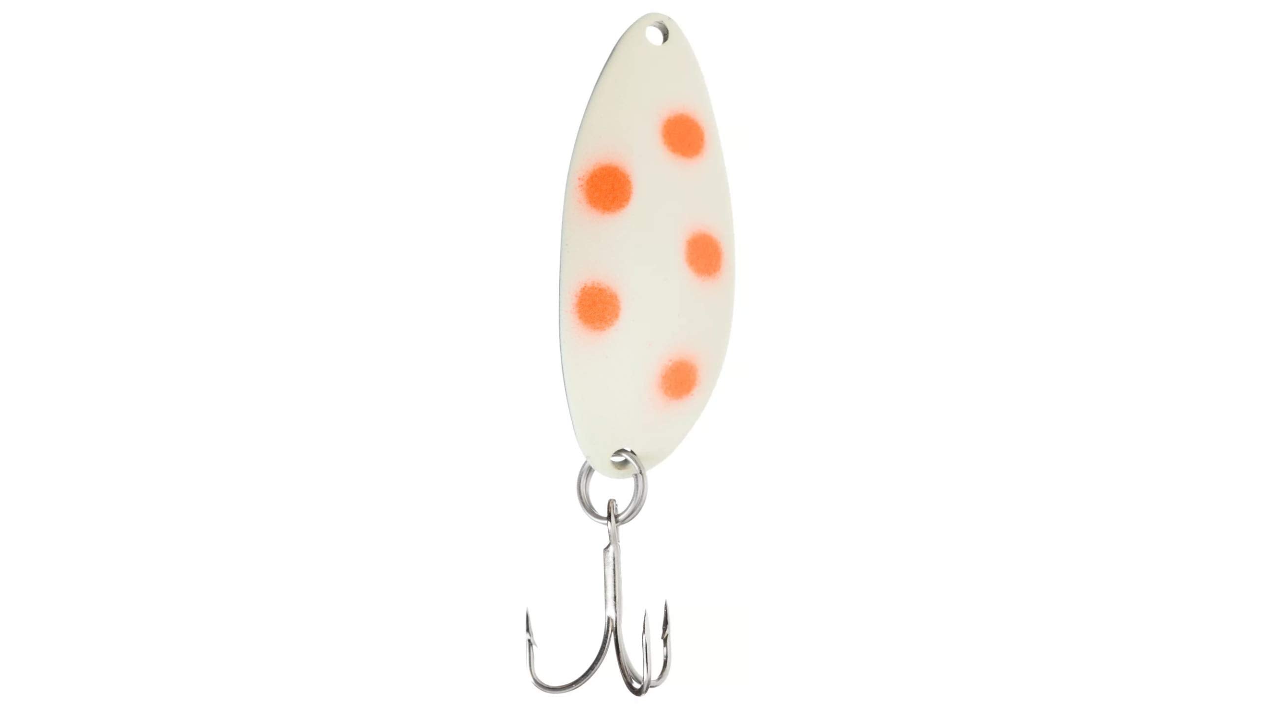 Acme Little Cleo spoon features wiggle illusion that mimics baitfish in saltwater.