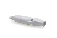 ACME No. 649 survival whistle front view highlighting compact rugged design for quick use.