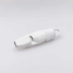 ACME No. 649 survival whistle side view emphasizing dual-frequency capability.